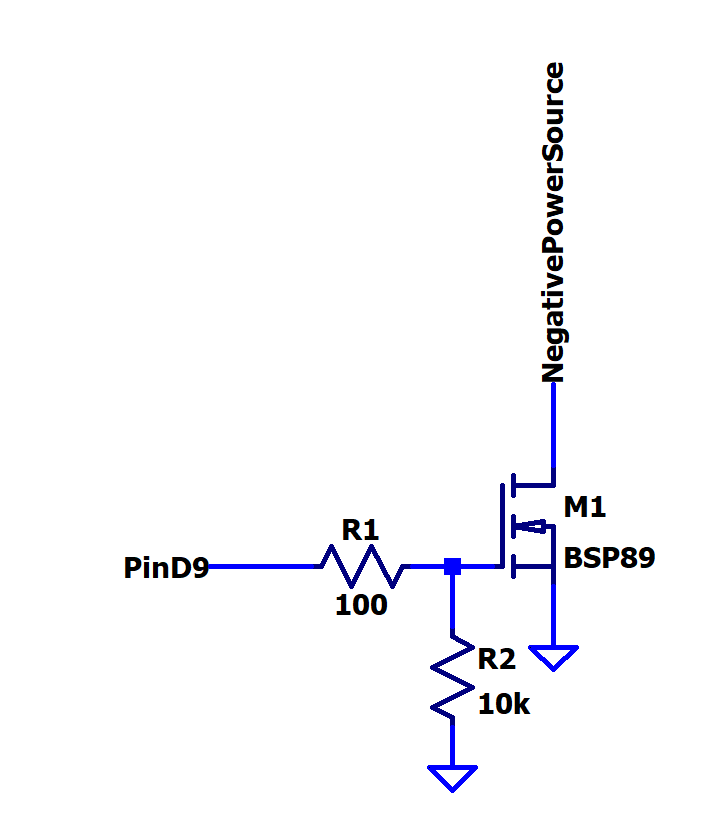 Electron beam PWM schematic