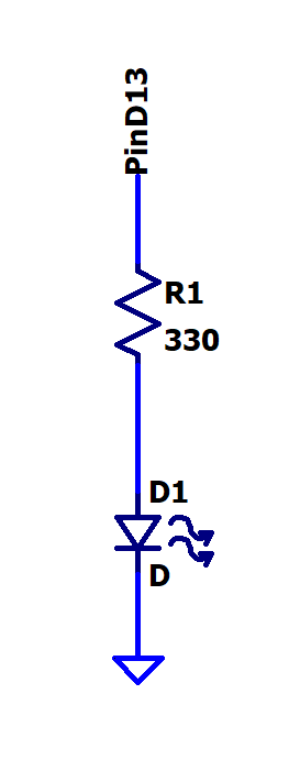 LED signal schematic
